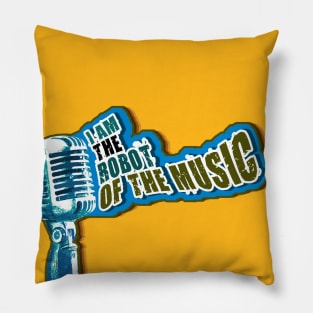 music of the robot 3 Pillow