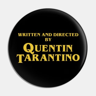 Inglourious Basterds | Written and Directed by Quentin Tarantino Pin