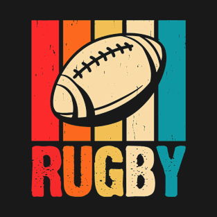 Rugby Sport For Rugby Player Team Coach Rugby Lover Distressed T-Shirt