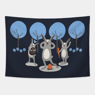 Cute Rabbit Tapestry