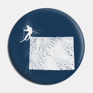 Ski Colorado Skier Pin