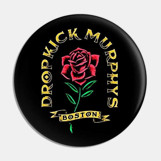 Flower rose boston punk band Pin by WalkTogether