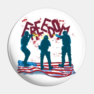 FREEDOM Pin