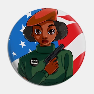 Black Panther Party Pin