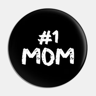 Number 1 mom Pin