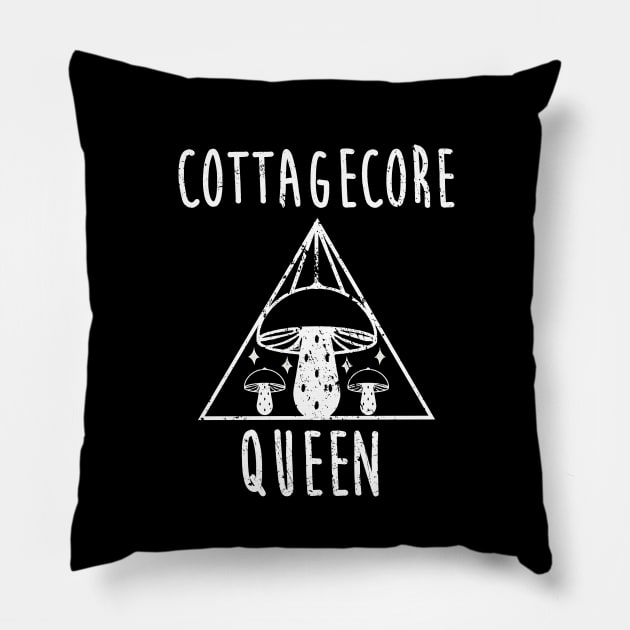 Cottagecore Queen Pillow by BethTheKilljoy