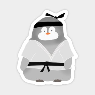 Karate Penguin Magnet