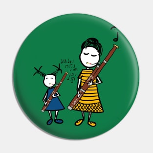 Bassoon teacher 2 Pin