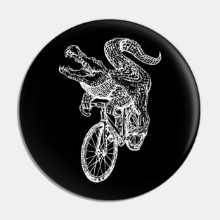 SEEMBO Alligator Cycling Bicycle Cyclist Biker Biking Bike Pin