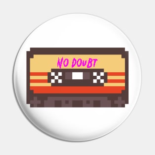 No Doubt 8bit cassette Pin