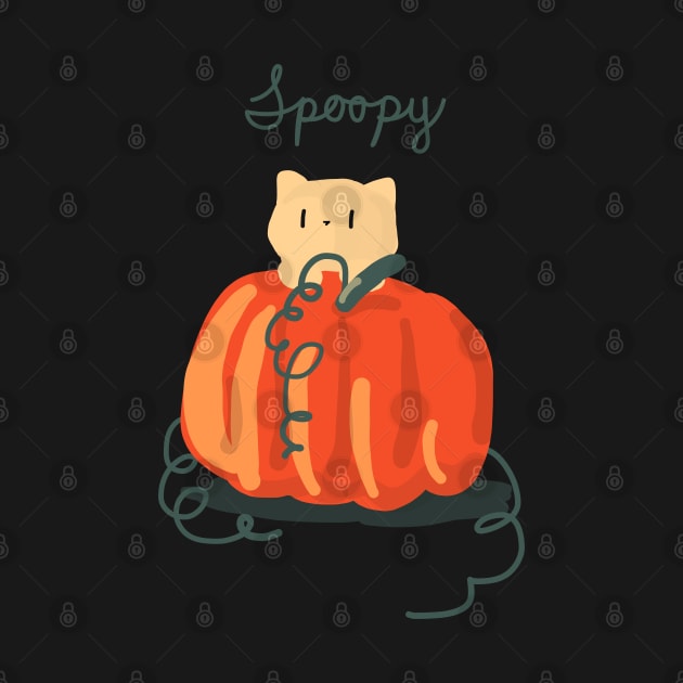 Spoopy Cat by wally11