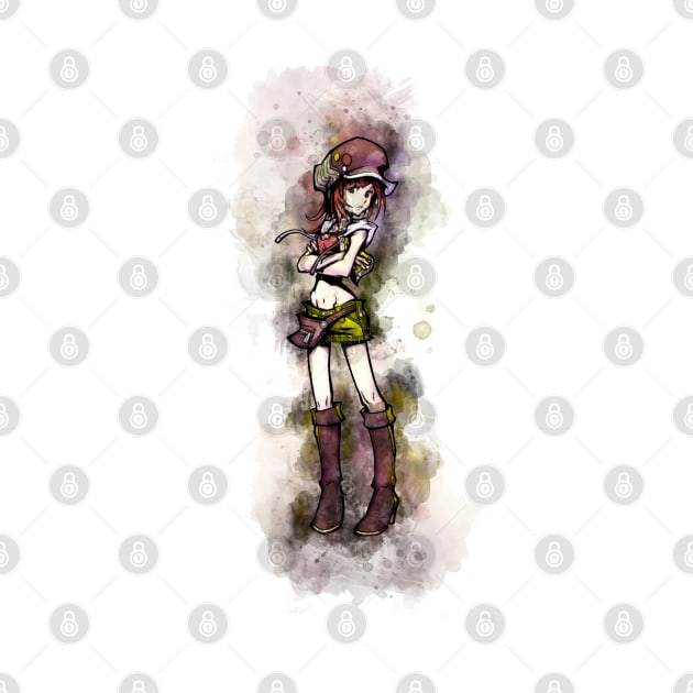 TWEWY - Shiki *watercolor* by Stylizing4You