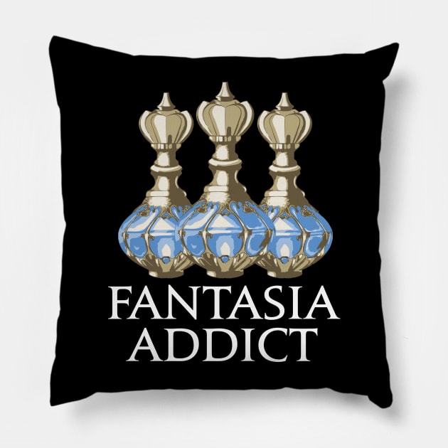 Fantasia Addict For glamorous MMORPG Players Pillow by Asiadesign