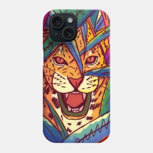 The jungle cat Phone Case