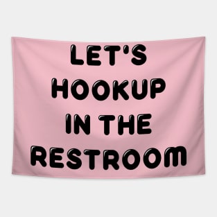 Restroom Hookup Tapestry