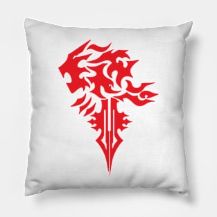 Logo FF8 Rojo Pillow