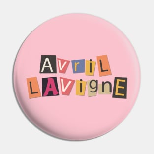 Avril Lavigne Pin