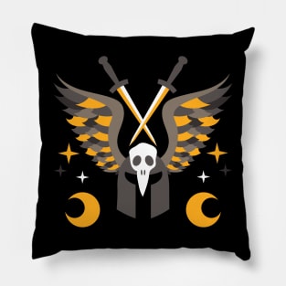 Winged Guardian of the Night Pillow