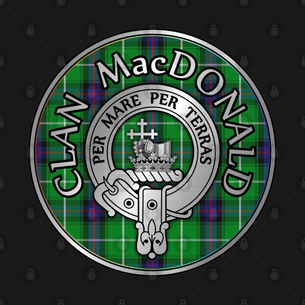 Clan MacDonald Crest & Tartan by Taylor'd Designs