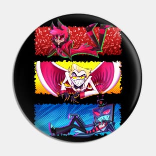 Alastor Lucifer Vox Pin