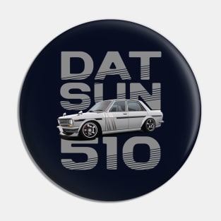 Drive The Classic Car - Datsun 510 (Grey) Pin