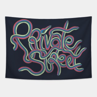 PStreet Logo Tapestry