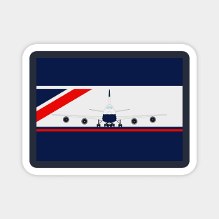 British Airways Queen of the Skies Boeing 747 Magnet