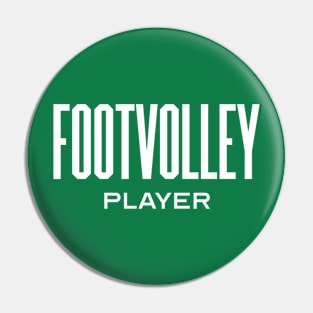 Footvolley Player Pin