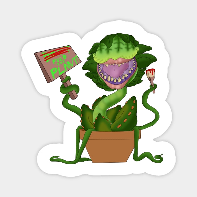 DON'T Feed The Plants! Magnet by HyzenthlayRose