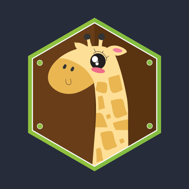 Loving Giraffe Animal T shirt by hireeeee26