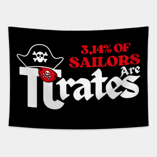 3.14 Percent of Sailors are Pi Rates Tapestry