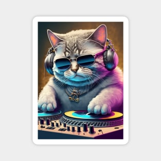 Purrfect Beats - DJ Cat Magnet