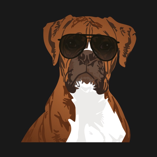 Cool Boxer Dog for Dog Lovers by riin92