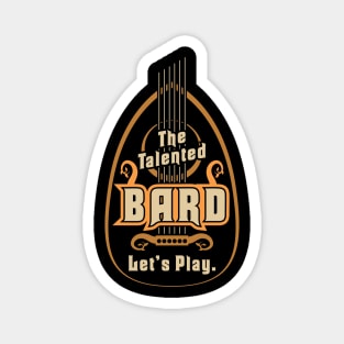 Dungeons & Dragons Bard Class Magnet