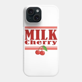 HARAJUKU KAWAII CHERRY MILK DESIGN FUN KOREAN ANIME Phone Case