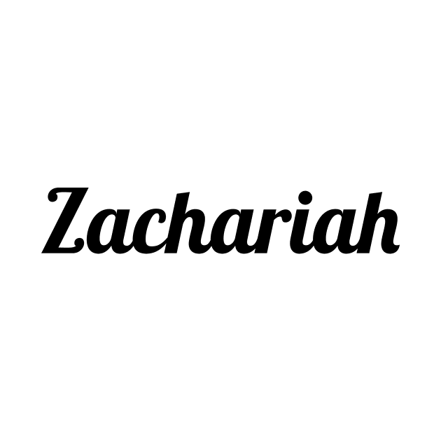 Zachariah by gulden