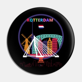 Rotterdam lover Pin