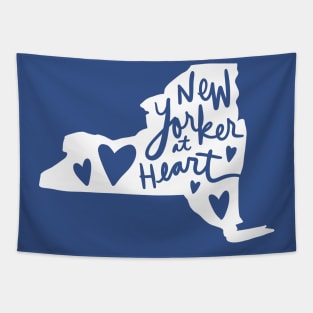 New Yorker At Heart: New York State Pride Tapestry