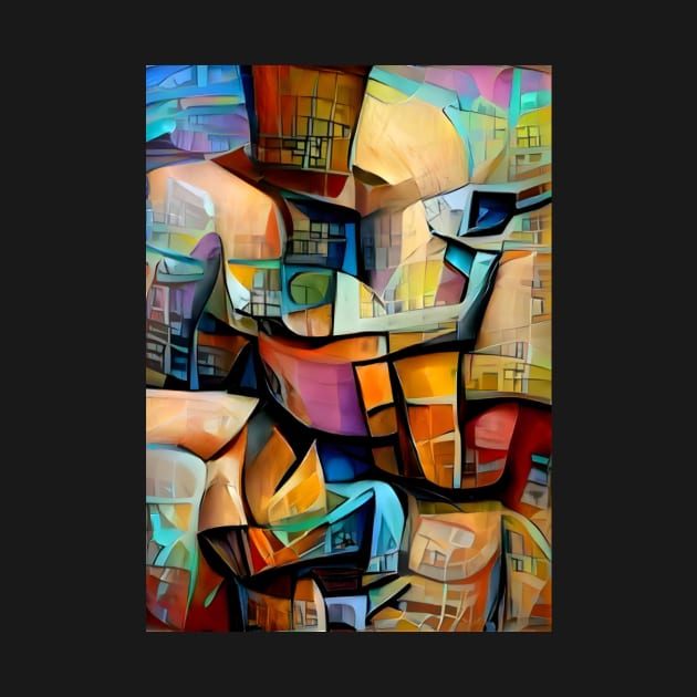 Hidden Structure Cubist Design by Dturner29