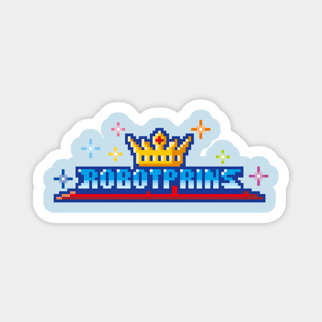 Robotprins logo Magnet by Robotprins