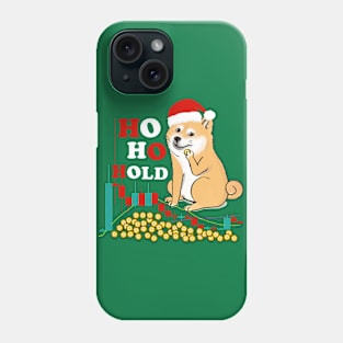 Ho Ho Hold -Shiba inu Dog Coin Xmas Phone Case