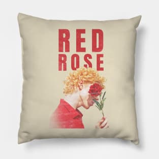 Red Rose Pillow