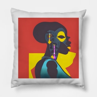 African Beauty II Pillow