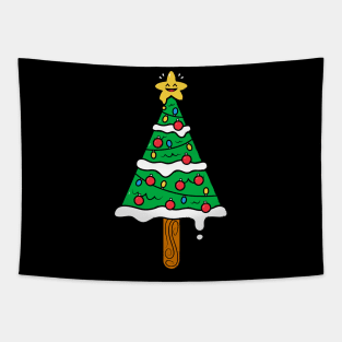 Christmas Tree Popsicle Tapestry