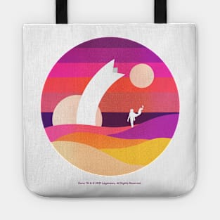 Minimalist Arrakis, Neon Tote