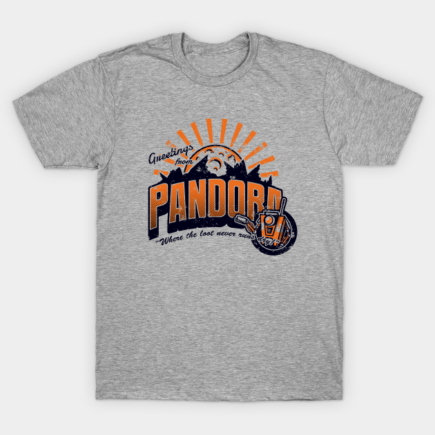 Greetings from Pandora! - Borderlands - T-Shirt