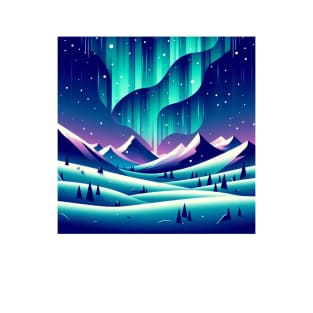 Northern Lights Design: Beautiful Sky T-Shirt