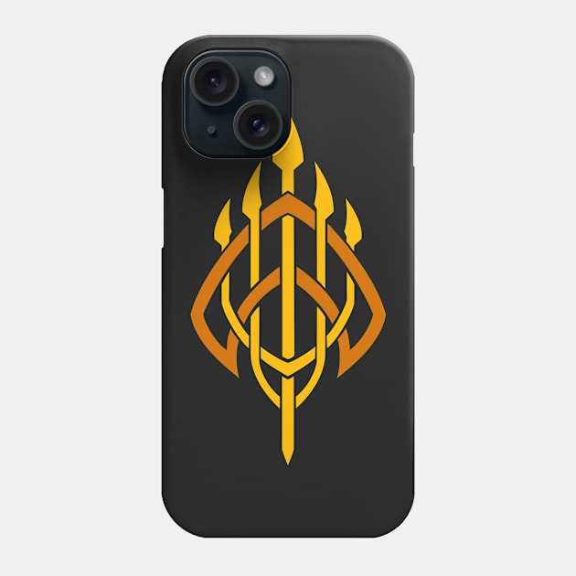 Aqua Norse Variant Phone Case by Lucas Brinkman