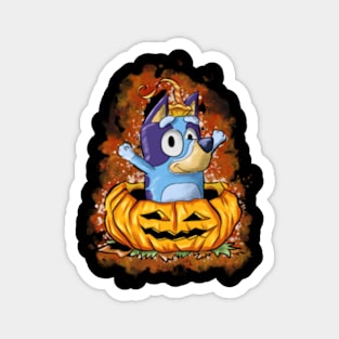 halloween bluey Magnet