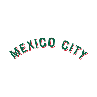 Mexico City Mexico Vintage Arched Type T-Shirt